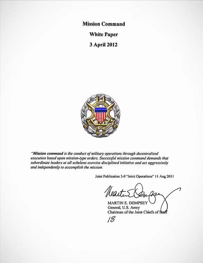 COVID-19 and Mission Command